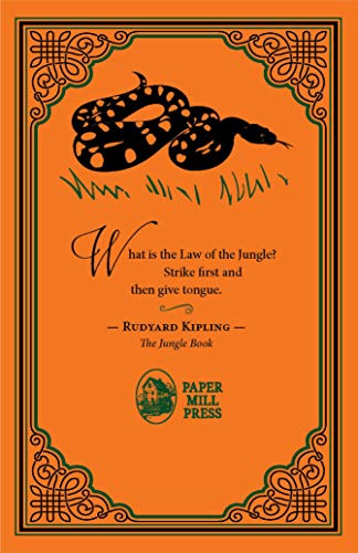 The Jungle Book Rudyard Kipling Classic Novel, (Adventure with Mowgli, Jungles of India, Journey of Self Discovery), Ribbon Page Marker, Perfect for Gifting - Retail Maharaj