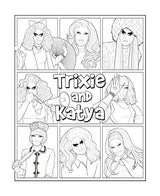 The Official Trixie and Katya Coloring Book - Retail Maharaj