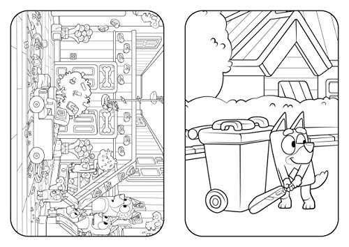 Bluey: Fun and Games: A Colouring Book: Official Colouring Book - Retail Maharaj