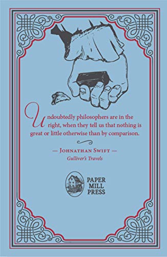Gulliver's Travels, Jonathan Swift Classic Novel, (Adventure, Exploring), Ribbon Page Marker, Perfect for Gifting - Retail Maharaj