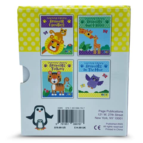 Learning Library All About Animals {Pack of 4 Titles} - Retail Maharaj