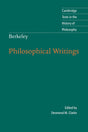 Berkeley: Philosophical Writings (Cambridge Texts in the History of Philosophy) - Retail Maharaj
