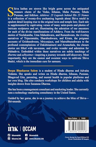 ADIDEVA: 25 Legends Behind his 25 Names (A Yatra Through Puranas, Sthala Puranas and Itihasas) - Retail Maharaj
