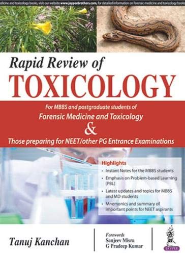 RAPID REVIEW OF TOXICOLOLGY - Retail Maharaj