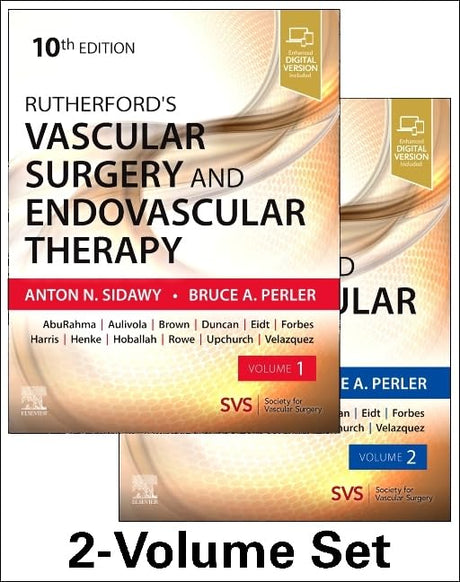 Rutherford's Vascular Surgery and Endovascular Therapy, 2-Volume Set-10ED - Retail Maharaj