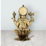 Ganesha Murti – 2 x 1.25 Inches | Brass Vinayaka Murti / Antique Polish Vigneshwara Statue for Home Temple - Retail Maharaj