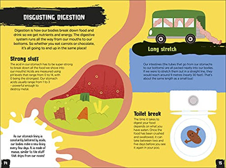 Gross and Ghastly: Human Body: The Big Book of Disgusting Human Body Facts - Retail Maharaj