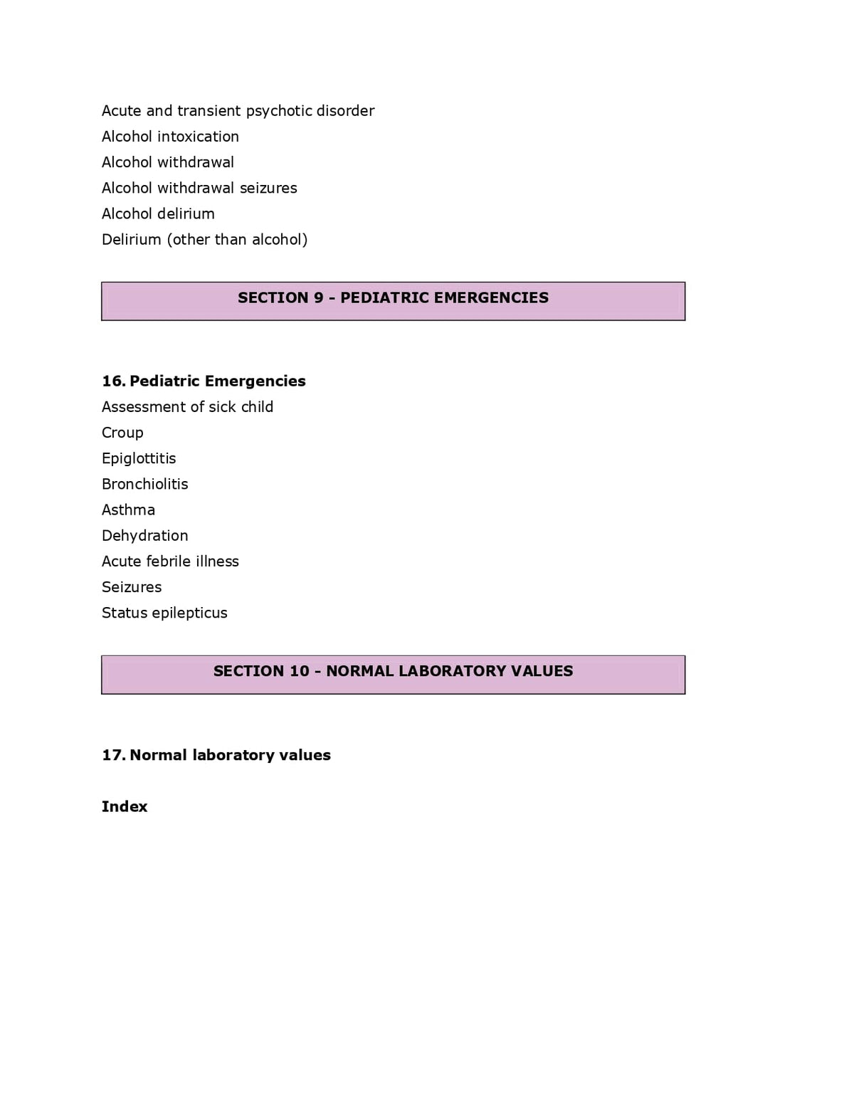 Common Medical Emergencies - Retail Maharaj