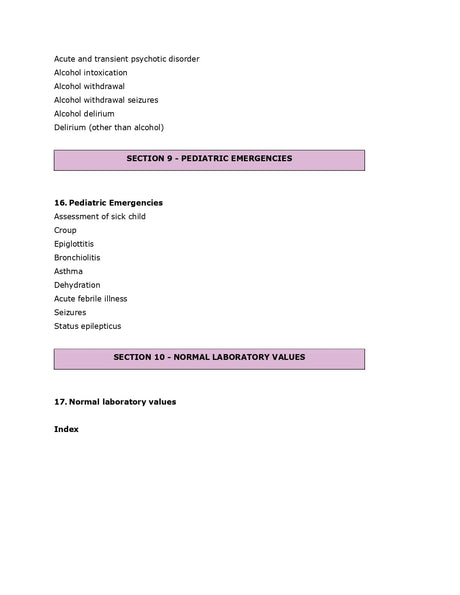 Common Medical Emergencies - Retail Maharaj