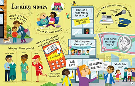 Lift-The-Flap Questions And Answers About Money - Retail Maharaj