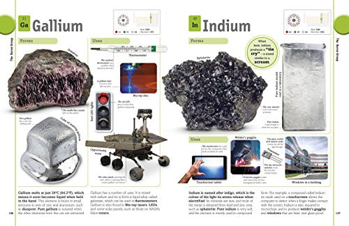 The Periodic Table Book: A Visual Encyclopedia of the Elements | An Illustrated Periodic Table for Kids | Explore Properties, Uses, Fun Facts, and Simple Explanations of All 118 Chemical Elements - Retail Maharaj