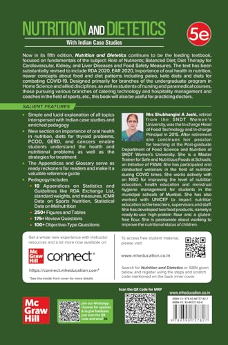 Nutrition and Dietetics with Indian Case Studies | 5th Edition | Shubhangini A Joshi - Retail Maharaj