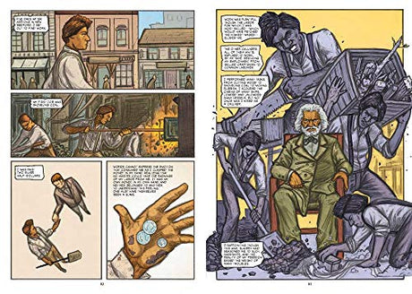 The Life of Frederick Douglass: A Graphic Narrative of a Slave's Journey from Bondage to Freedom - Retail Maharaj