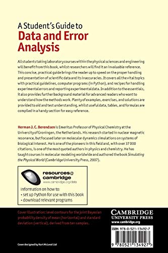 A STUDENTS GUIDE TO DATA AND ERROR ANALYSIS - Retail Maharaj