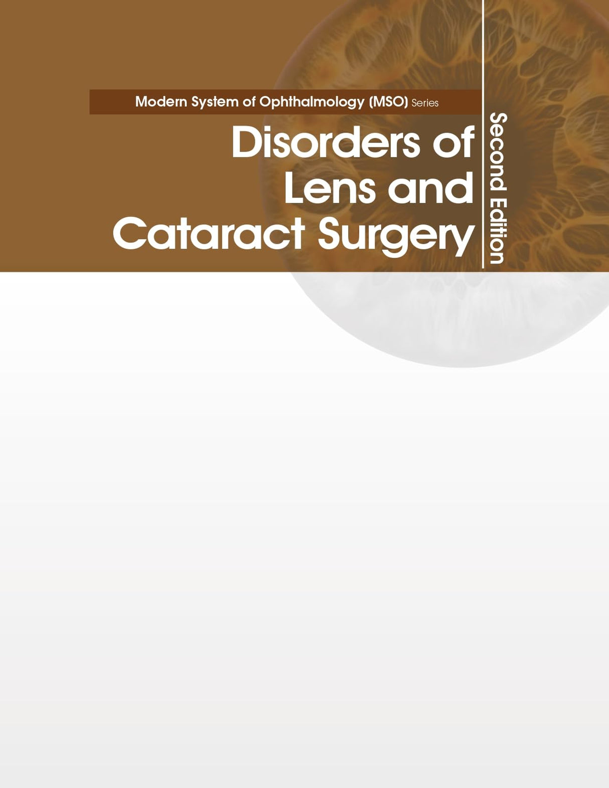 Disorders Of Lens And Cataract Surgery 2Ed (Hb 2024) Mso Series - Retail Maharaj