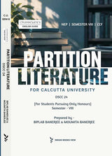 Partition Literature (DSCC-24, Semester-8, CU) [ For Students Pursuing Only Honours] (English Version)
