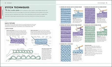 The Crochet Book: Over 130 techniques and stitches - Retail Maharaj
