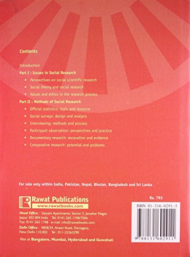 Social Research: Issues, Methods and Process - Retail Maharaj