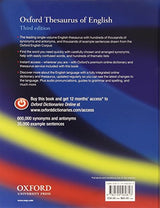 OXFORD THESAURUS OF ENGLISH 3E: HB - Retail Maharaj