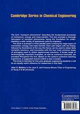 Advanced Transport Phenomena (Cambridge Series in Chemical Engineering) - Retail Maharaj