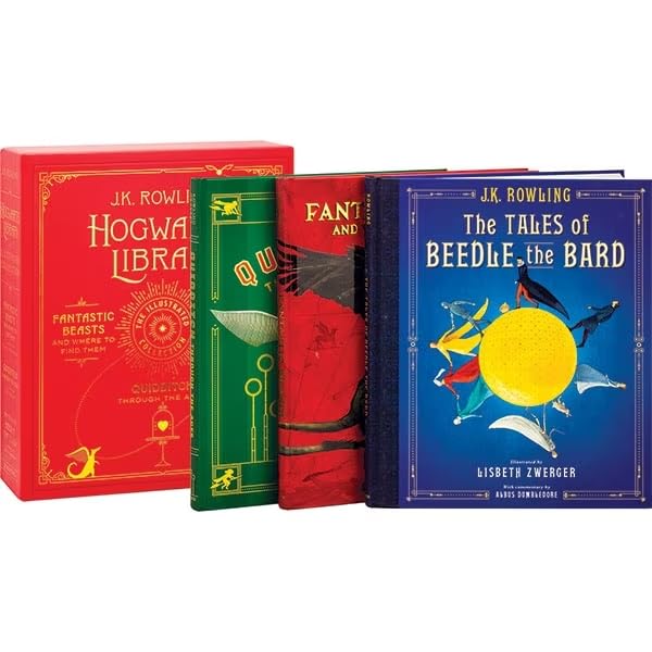 Hogwarts Illustrated Library Collection ((SET OF 3) - Retail Maharaj
