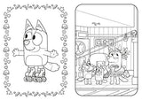 Bluey: Fun and Games: A Colouring Book: Official Colouring Book - Retail Maharaj