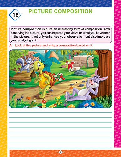 Graded English Grammar Practice Books 8 for Kids Age 5-12 Years – Fun Exercises, Colourful Illustrations, Alphabet, Grammar Concepts, Parts of Speech, and Independent Learning for Early and Advanced Learners - Retail Maharaj