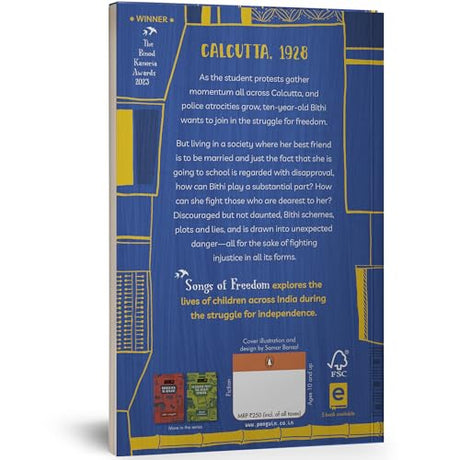 A Conspiracy in Calcutta (Songs of Freedom Series): A Tale of Student Protests in Bengal | Middle Grade Historical Fiction | Ages 10+ - Retail Maharaj