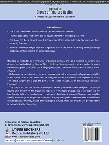 HANDBOOK ON STAGES OF FRACTURE HEALING A DOCTOR'S GUIDE FOR PATIENT EDUCATION - Retail Maharaj