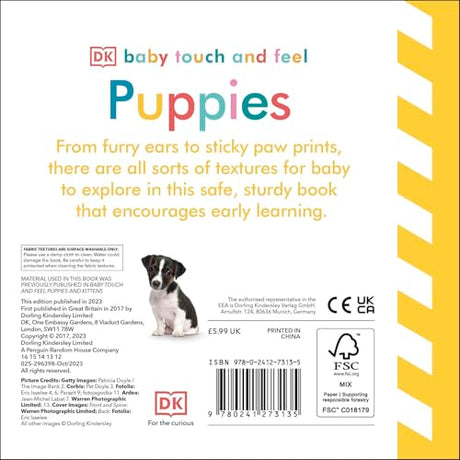 Baby Touch and Feel: Puppies - Retail Maharaj