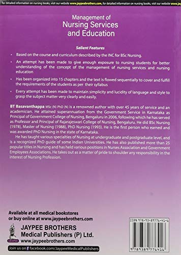 MANAGEMENT OF NURSING SERVICES & EDUCATION - Retail Maharaj