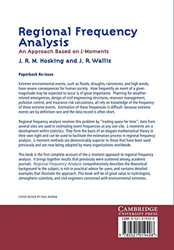 Regional Frequency Analysis: An Approach Based on L-Moments - Retail Maharaj
