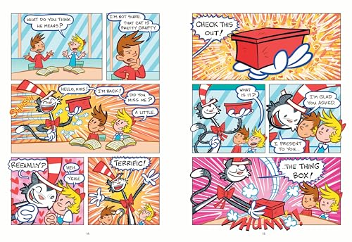 Dr Seuss Graphic Novel: Thing One and Thing Two Have Homework to Do: A Cat in the Hat Story - Retail Maharaj