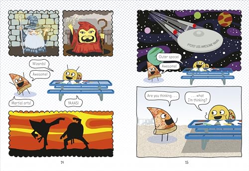 Pizza and Taco: Super-Awesome Comic!: A laugh-out-loud graphic novel for kids - Retail Maharaj