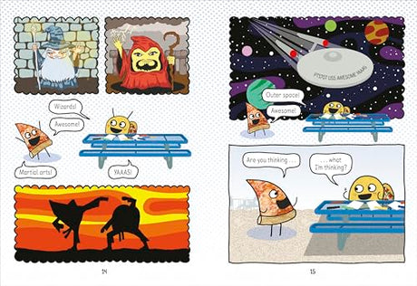 Pizza and Taco: Super-Awesome Comic!: A laugh-out-loud graphic novel for kids - Retail Maharaj