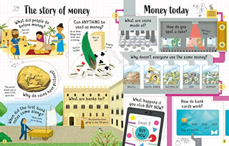 Lift-The-Flap Questions And Answers About Money - Retail Maharaj