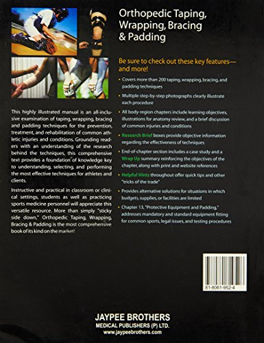 (OLD) ORTHOPEDIC TAPING,WRAPPING, BRACING & PADDING - Retail Maharaj