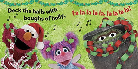 Deck the Halls with Elmo! A Christmas Sing-Along (Sesame Street) (Sesame Street Board Books) - Retail Maharaj