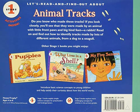 Big Tracks, Little Tracks: Let's Read and Find out Science - 1 - Retail Maharaj