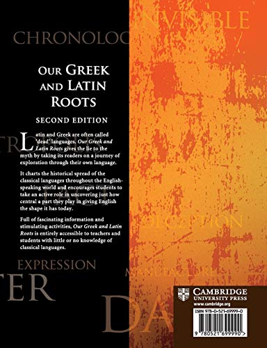 Our Greek and Latin Roots (Cambridge Latin Texts) - Retail Maharaj