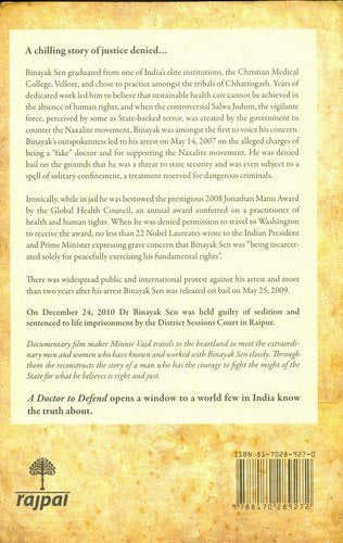 A Doctor to Defend - The Binayak Sen Story - Retail Maharaj