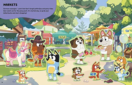 Bluey: Let's Stick!: Sticker Scenes Book - Retail Maharaj