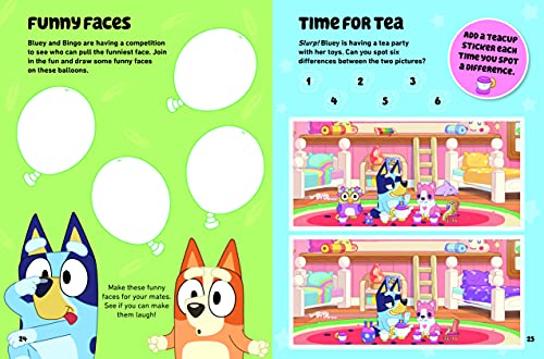 Bluey : Meet Bluey! Sticker Activity Boo - Retail Maharaj