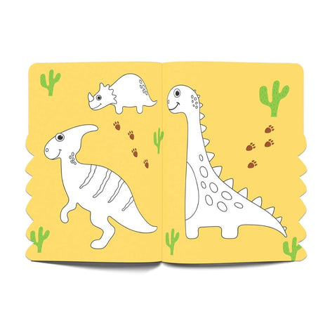 Dinosaurs - Coloring and Sticker Activity Book (With 150+ Stickers) - Retail Maharaj