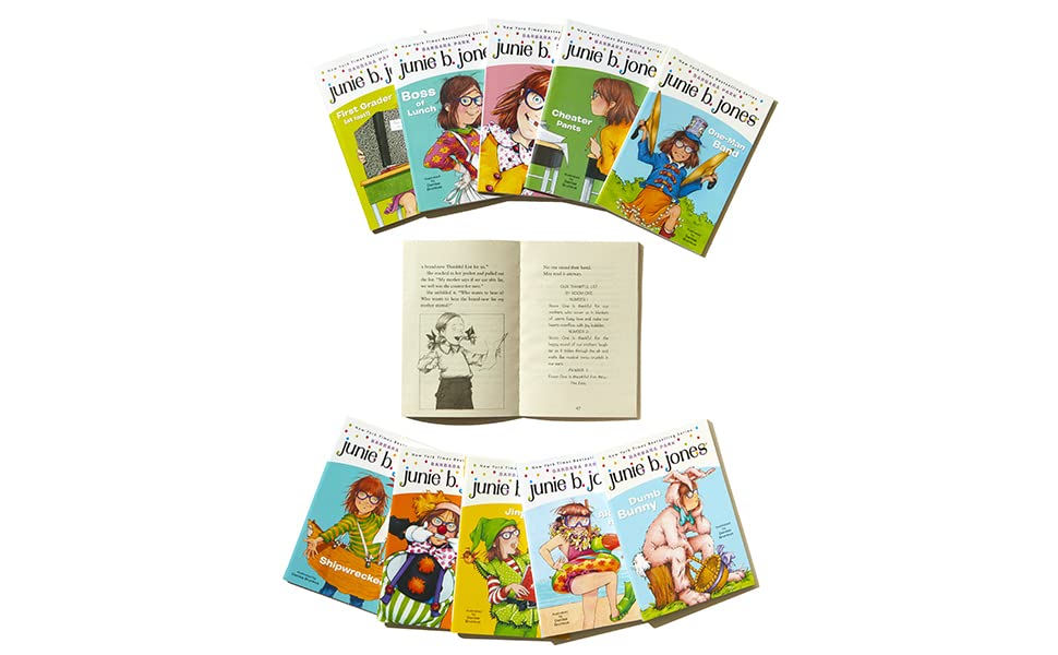Junie B. Jones Complete First Grade Collection: Books 18-28 with paper dolls in boxed set: Books 18-28 in Boxed Set - Retail Maharaj