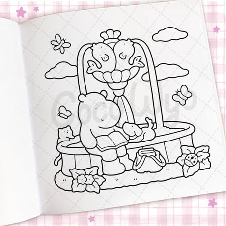 Cozy Days: A cute and comfy colouring book (Coco Wyo) - Retail Maharaj