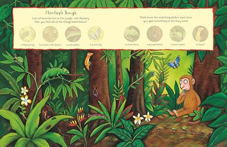 The Gruffalo and Friends: Amazing Animals Sticker Book: Over 300 easy-to-use stickers! - Retail Maharaj