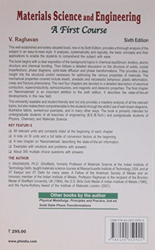 Materials Science and Engineering: A First Course - Retail Maharaj