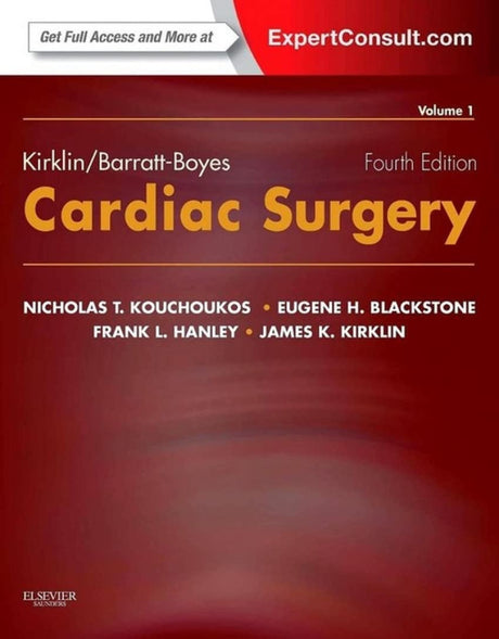 Kirklin Barratt Boyes Cardiac Surgery 2 Vol Set 4Ed (Hb 2013): Morphology, Diagnotic Criteria, Natural History, Techniques, Results, and Indications - Retail Maharaj