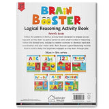 Preschool Activity Book: Brain Booster – Logical Reasoning Activity Book for Kids Ages 3–5 | Fun Puzzles, Patterns, Sorting, Matching & Thinking Skills | 3+ Hours of Brain-Boosting Fun - Retail Maharaj